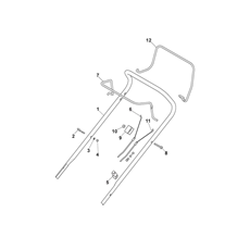 HANDLE, UPPER PART spare parts