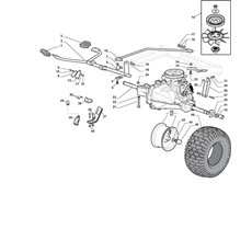 HYDROSTATIC TRANSMISSION - HYDROGEAR spare parts