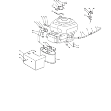 ENGINE - B&S 11,5-12,5-13,5 Hp spare parts