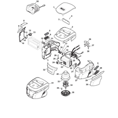 BATTERY MOTOR ASSY spare parts