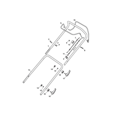 HANDLE, UPPER PART spare parts