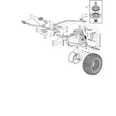 HYDROSTATIC TRANSMISSION - HYDROGEAR spare parts