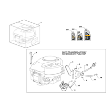 ENGINE, FUEL PUMP spare parts